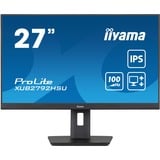 iiyama ProLite XUB2792HSU-B6, LED-Monitor 69 cm (27 Zoll), schwarz (matt), FullHD, IPS, AMD Free-Sync, 100Hz Panel