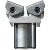 BESSEY Vario Tisch-Spannaufsatz TW28VAD, Halterung silber, 2 Stück