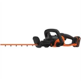 BLACK+DECKER 2-in-1 Akku-Heckenscheren-Kombi SEASONMASTER, BCASK81D orange/schwarz, Li-Ionen Akku 2Ah