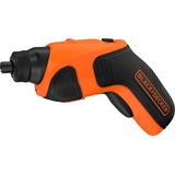 BLACK+DECKER Akku-Schrauber CS3651LC, 3,6Volt schwarz/orange, Li-Ionen Akku 1,5Ah