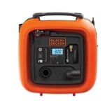 BLACK+DECKER Kompressor ASI400-XJ, 11bar, Luftpumpe orange/schwarz, 12 Volt Zigarettenzünder-Anschluss