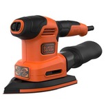 BLACK+DECKER Multischleifer 4in1 BEW200K-QS, Deltaschleifer orange/schwarz, 200 Watt