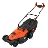 BLACK+DECKER Rasenmäher BEMW471BH-QS, 38cm orange/schwarz, 1.600 Watt