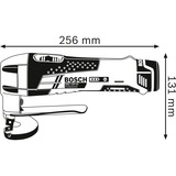 Bosch Akku-Blechschere GSC 12V-13 Professional solo, 12Volt blau/schwarz, ohne Akku und Ladegerät, in L-BOXX