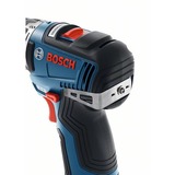 Bosch Akku-Bohrschrauber GSR 12V-35 FC Professional, 12Volt blau/schwarz, 2x Li-Ionen Akku 3,0Ah, mit FlexiClick Aufsätzen, L-BOXX