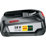 Bosch Akku PBA 18V 2.5Ah W-B schwarz, POWER FOR ALL ALLIANCE