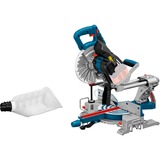 Bosch Akku-Paneelsäge BITURBO GCM 18V-216 Professional solo, 18Volt, Kapp-und Gehrungssäge blau, ohne Akku und Ladegerät