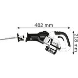 Bosch Akku-Säbelsäge GSA 18V-32 Professional solo, 18Volt blau/schwarz, ohne Akku und Ladegerät