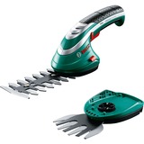 Bosch Akku-Strauch & Grasscheren-Set Isio, Strauchschere grün/schwarz, Li-Ionen Akku 1,5Ah