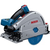 Bosch Akku-Tauchsäge BITURBO GKT 18V-52 GC Professional, Handkreissäge blau/schwarz, 2x Akku ProCORE18V 5,5Ah, Führungsschiene, L-BOXX