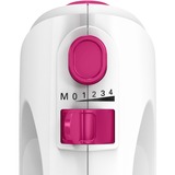 Bosch CleverMixx FUN MFQ2210P, Handmixer weiß/pink