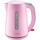 Bosch CompactClass TWK7500K, Wasserkocher pink/hellgrau, 1,7 Liter
