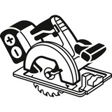 Bosch EXPERT Fibre Cement Kreissägeblatt, Ø 165mm, 4Z Bohrung 20mm, für Akku-Handkreissägen