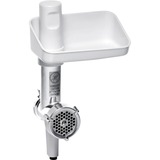 Bosch Fleischwolf-Aufsatz MUZ5FW1 weiß/aluminium, für Küchenmaschine Serie 4 (MUM5)