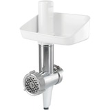 Bosch Fleischwolf-Aufsatz MUZ5FW1 weiß/aluminium, für Küchenmaschine Serie 4 (MUM5)