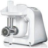 Bosch Fleischwolf-Aufsatz MUZ5FW1 weiß/aluminium, für Küchenmaschine Serie 4 (MUM5)