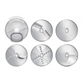 Bosch Home Durchlaufschnitzler VeggieLove Set, Zerkleinerer weiß, für MUM Serie 2, MUM Serie 4, MUM 5