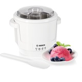 Bosch Home Eisbereiter-Aufsatz MUZ5EB2, Eismaschine weiß, für Küchenmaschine MUM5