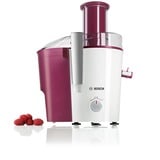 Bosch Home Entsafter VitaJuice 2 beere/weiß, 700 Watt, Saftbehälter 1,25 Liter