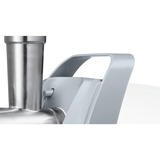 Bosch Home Fleischwolf ProPower MFW45020 weiß/grau, 500 Watt, Wurstfüller- und Kebbe-Aufsatz