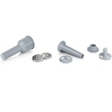 Bosch Home Fleischwolf ProPower MFW45020 weiß/grau, 500 Watt, Wurstfüller- und Kebbe-Aufsatz