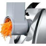 Bosch Home Fleischwolf ProPower MFW67440 silber/schwarz, 700 Watt, Schnitzler-, Wurstfüller- und Kebbe-Aufsatz