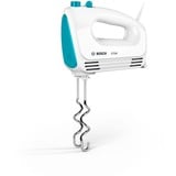 Bosch Home Handmixer CleverMixx FUN MFQ2210D weiß/türkis, 375 Watt