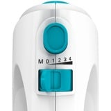 Bosch Home Handmixer CleverMixx FUN MFQ2210D weiß/türkis, 375 Watt