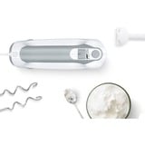 Bosch Home Handmixer ErgoMixx MFQ36440 weiß/grau, 450 Watt, mit Mixfuß und Becher