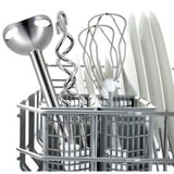 Bosch Home Handmixer ErgoMixx MFQ36470 weiß/grau, 450 Watt, mit Mixfuß und Becher
