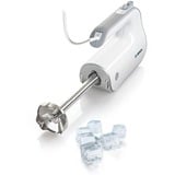 Bosch Home Handmixer-Set Styline MFQ4080 weiß/silber, 500 Watt, mit Zerkleinerer und Edelstahlmixfuß