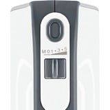 Bosch Home Handmixer Styline MFQ4835DE weiß/silber, 575 Watt, 2 Paare Rührbesen "FineCreamer"
