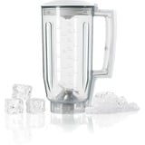 Bosch Home Mixeraufsatz MUZ5MX1, Kunststoff weiß/transparent, 1,25 Liter, für Küchenmaschine MUM Serie 2, MUM Serie 4, MUM5