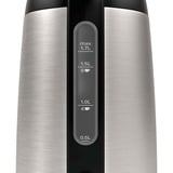 Bosch Home Wasserkocher DesignLine TWK3P420 edelstahl/schwarz, 1,7 Liter