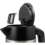 Bosch Home Wasserkocher DesignLine TWK4P440 edelstahl/schwarz, 1,7 Liter