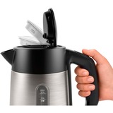Bosch Home Wasserkocher DesignLine TWK4P440 edelstahl/schwarz, 1,7 Liter