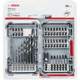 Bosch Impact Control-Schrauberbit-Set m. HSS-Bohrern, 1/4", 35-teilig, Bohrer- & Bit-Satz 