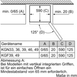 Bosch KGN36NWEA Serie | 2, Kühl-/Gefrierkombination weiß