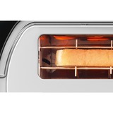 Bosch Kompakt-Toaster TAT7403 schwarz/edelstahl, 800 Watt, für 2 Scheiben Toast