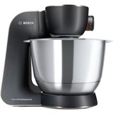 Bosch MUM59N26DE Küchenmaschine schwarz/edelstahl, 1.000 Watt, Serie 4