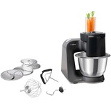 Bosch MUM59N26DE Küchenmaschine schwarz/edelstahl, 1.000 Watt, Serie 4