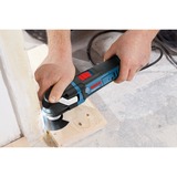 Bosch Multi-Cutter GOP 40-30 Professional, Multifunktions-Werkzeug blau/schwarz, 400 Watt, L-BOXX, inkl. Zubehör