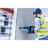 Bosch PRO Akku-Bohrhammer BITURBO GBH 18V-36 C Professional blau/schwarz, 2x Akku ProCORE18V 5,5Ah, Bluetooth Modul, im Koffer