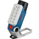 Bosch Professional Akku-Lampe GLI DeciLED 12V/10,8V-Li, Arbeitsleuchte blau, ohne Akku und Ladegerät