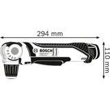 Bosch Professional Akku-Winkelbohrschrauber GWB 12V-10 Professional solo, 12Volt blau/schwarz, ohne Akku und Ladegerät