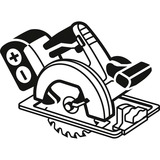 Bosch Professional EXPERT Wood Kreissägeblatt, Ø 184mm, 24Z Bohrung 20mm, für Akku-Handkreissägen