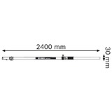 Bosch Professional Messlatte GR 240 Professional 