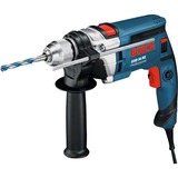 Bosch Schlagbohrmaschine GSB 16 RE Professional blau/schwarz, Koffer, 750 Watt