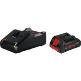 Bosch Starter-Set ProCORE18V 4,0Ah + GAL 18V-40 Professional schwarz, 1x Akku + Ladegerät