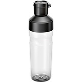 Bosch Vakuum-2Go-Flasche, Trinkflasche transparent/schwarz, 500ml